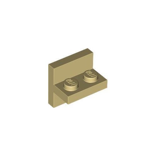 Homokszín LEGO Konzol 2 x 2 - 1 x 2 középen