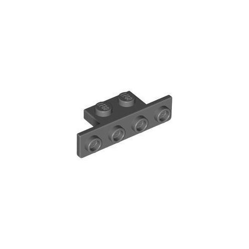 Sötét kékesszürke LEGO Konzol 1 x 2 - 1 x 4 lekerekített sarkokkal alul