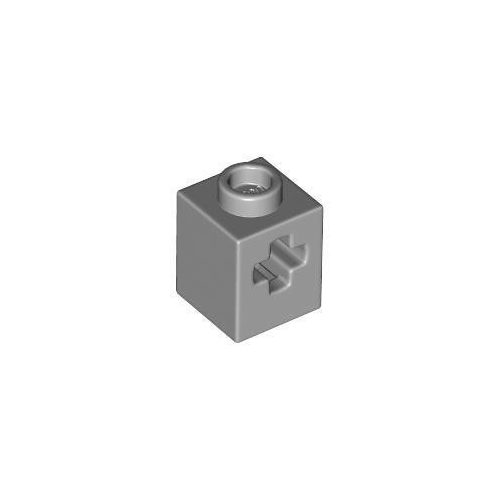 Világos kékeszöld LEGO Technic kocka 1 x 1 tengelylyukkal