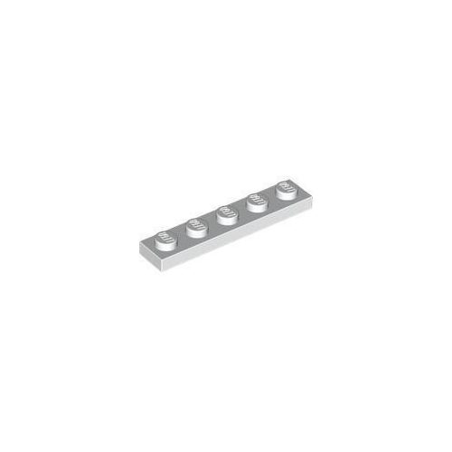 Fehér LEGO Lap 1 x 5