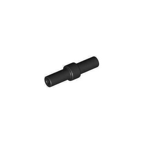 Fekete LEGO Rúd 2L with Stop Ring