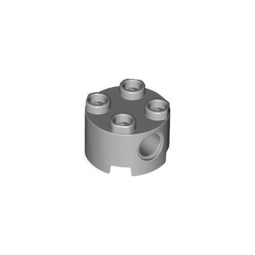 Világos kékeszöld LEGO Kerekített kocka 2 x 2 csaphelyekkel
