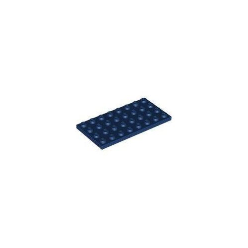 Sötétkék LEGO Lap 4 x 8