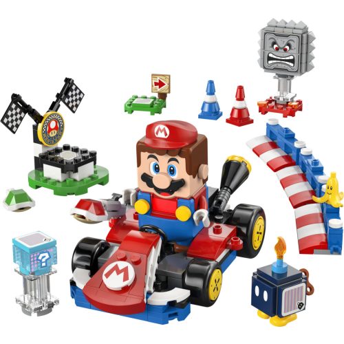 LEGO® Super Mario™ Mario Kart™ – Interaktív LEGO® Mario™ és Standard Kart