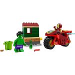 LEGO® Marvel Vasember motorral és Hulk