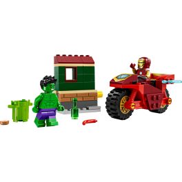 LEGO® Marvel Vasember motorral és Hulk