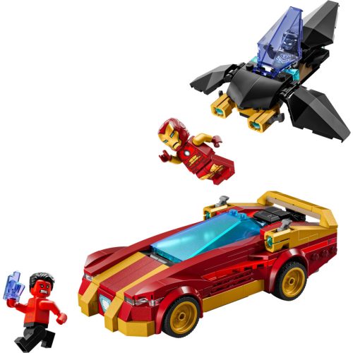 LEGO® Marvel Vasember autója és Fekete Párduc vs. Piros Hulk