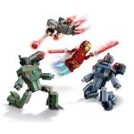 LEGO® Marvel Vasember és Hadigép vs. Hammer-drónok