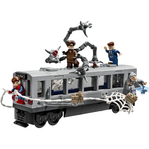 LEGO® Marvel Pókember és Doc Ock csatája a metrókocsiban