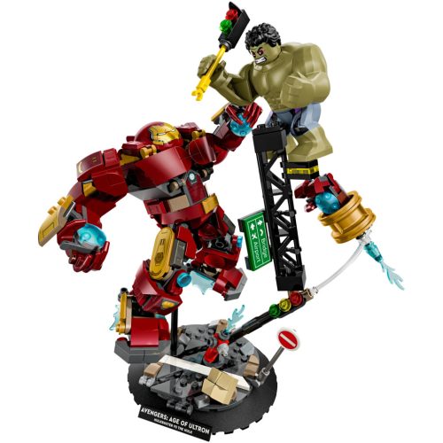 LEGO® Marvel Hulkbuster és Hulk óriási csatája