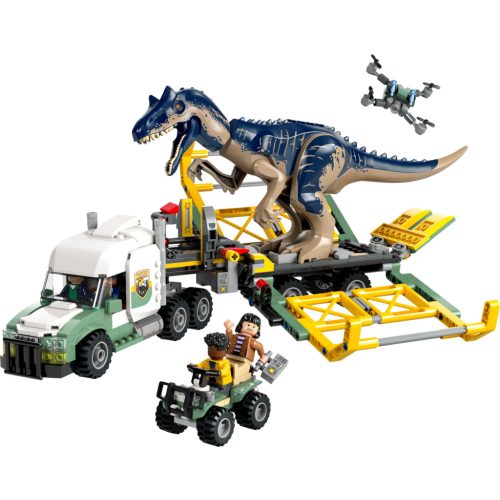 LEGO® Jurassic World™ Dinóküldetések: allosaurust szállító kamion