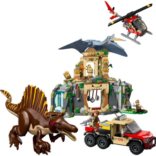 LEGO® Jurassic World™ Spinosaurus és Quetzalcoatlus, légi küldetés