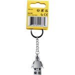 LEGO® Kiegészítők Ezüstszínű minifigura-kulcstartó